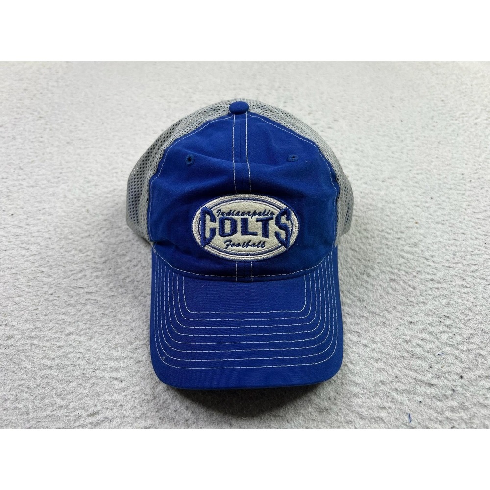 Indianapolis Colts Hat Cap Snap Back Mens One Size Blue Gray NFL Football Reebok